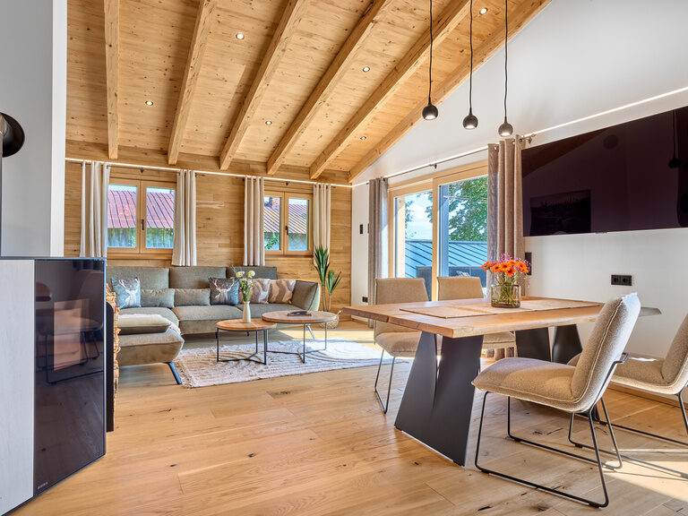 Chalet Rosi Schlafzimmer Doppelbett